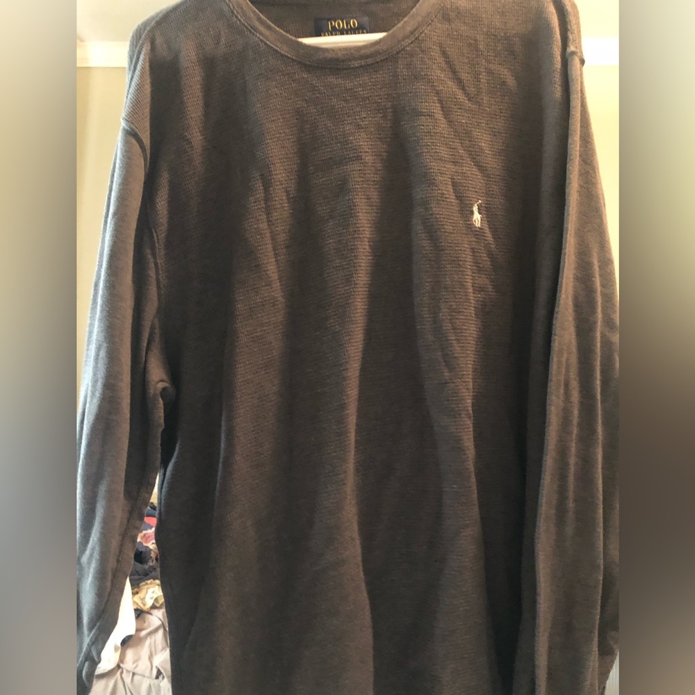 Thermal crewneck pullover by Ralph Lauren in good condition